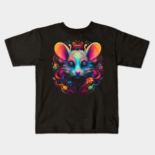 Neon Rodent #9 Kids T-Shirt